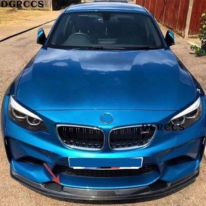 DGRCCS M2 F87 2015-2023 Coupe MTC Style Carbon Fiber Front Lip Bumper Shovel Accessory <b>Kit</b> Easy Installation <b>Polished</b> - Product Image 2