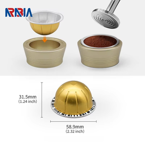 Cápsulas de Café Reutilizables Personalizadas, Sellos de Papel de Aluminio Compatibles con la Máquina Vertuo para Preparar los Sabores de tus Bebidas en Casa - Product Image 3