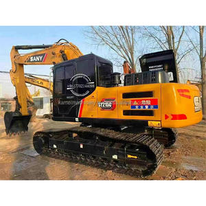 Excavatrice hydraulique SANY SY215C d'occasion, année 2022, moteur Isuzu, taille moyenne, prix compétitifs avec pompe de boîte de vitesses et composants de transmission - Product Image 1