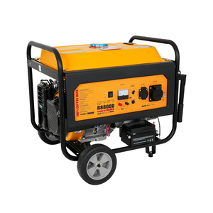 Generador de Gasolina de Alta Calidad de 8.8KW, Refrigerado por Agua, Silencioso, Portátil, Arranque por Retroceso, Monofásico, 50Hz, para Acampar al Aire Libre y Caravanas - Product Image 2