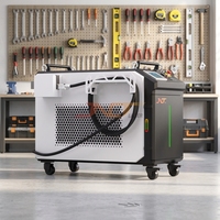 Machine de nettoyage au laser à fibre pulsée de 1000 W pour l'élimination de la peinture et de la rouille