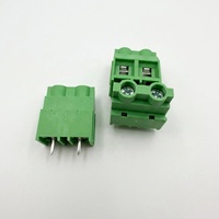 Bloc de bornes PCB à visser vert de 9,5 mm de pas, type KF950V-9.5-2PIN, 300V 30A, avec mécanisme de verrouillage à vis M3 pour soudure verticale