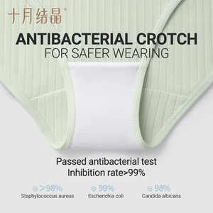 TEN-MJOURNEY biancheria intima di maternità a vita bassa a forma di U 95% cotone antibatterico Comfort senza elasticità - Product Image 5