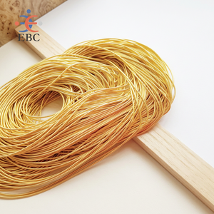 Wholesale EBC High Quality Smooth Purl Bullion Silver Brass 3D Nickel-Free French Metal Wire Thread Customized Size for - Product Image 1