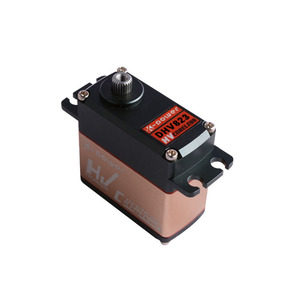 Servo numérique sans noyau DHV823 étanche IP67 18 kg 0,08 s à couple élevé pour voiture de course RC 1/10, semoir, tondeuse à gazon - Product Image 5