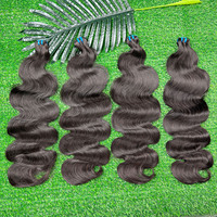 Lots de Cheveux Humains Bruts Vierge Non Traités en Gros, Grade 12A, Ondulés, Cuticules Alignées, Extensions de Cheveux Brésiliens – Fournisseur