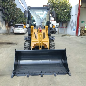 Mini 4x4 Baggerlader mit Integriertem Bagger und Frontlader-Anbaugeräten - Product Image 6