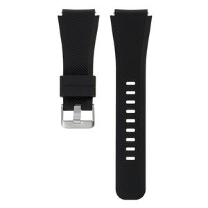Bracelet Sport Universel 20mm 22mm en Silicone pour <span class=keywords><strong>Samsung</strong></span> <span class=keywords><strong>Gear</strong></span> <span class=keywords><strong>S3</strong></span>/Huawei Watch GT3/GT2/<span class=keywords><strong>Xiaomi</strong></span> Watch S1 - Product Image 1