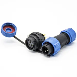 Conector a prueba de agua SP IP68 15A 20A, conector SP13 SP17 SP21 macho hembra