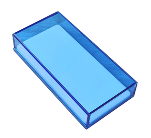 Custom Logo Acrylic Lash <b>Storage</b> <b>Box</b> with Lid Reusable Eyelash Extension Training Container - Product Image 4