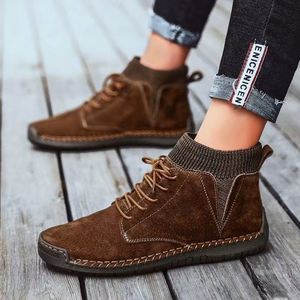Calzado de Moda para Hombre, Talla Grande, Botas de Algodón, Zapatos Casuales, Zapatos de Una Sola Pieza - Product Image 3