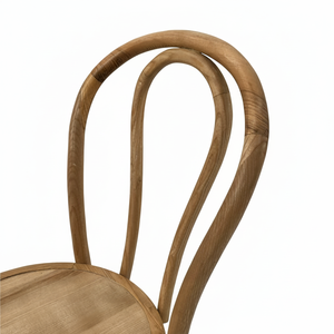 Chaise de salle à manger en bois de hêtre massif rotin de couleur naturelle, parfaite pour la maison et le restaurant Vietnam - Product Image 1