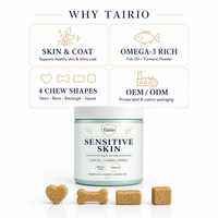 Friandises Tendres Quotidiennes pour Chiens et Chats Contre les Allergies : Curcuma, Quercétine, Huile de Poisson – Pour Allergies Environnementales, Peau et Pelage – Qualité Supérieure, Sûres, Marque Blanche
