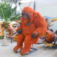 Orang-outan et gorille animatroniques grandeur nature avec mouvements