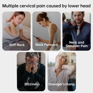 <span class=keywords><strong>Collier</strong></span> <span class=keywords><strong>cervical</strong></span> <span class=keywords><strong>chauffant</strong></span> USB rechargeable à thérapie par impulsions pour soulager la pression et la douleur de la colonne cervicale - Product Image 3