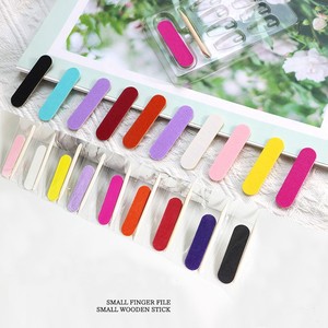 Lime à ongles éponge de haute qualité de couleur en gros d'usine Mini lime à ongles personnalisée marque privée - Product Image 5
