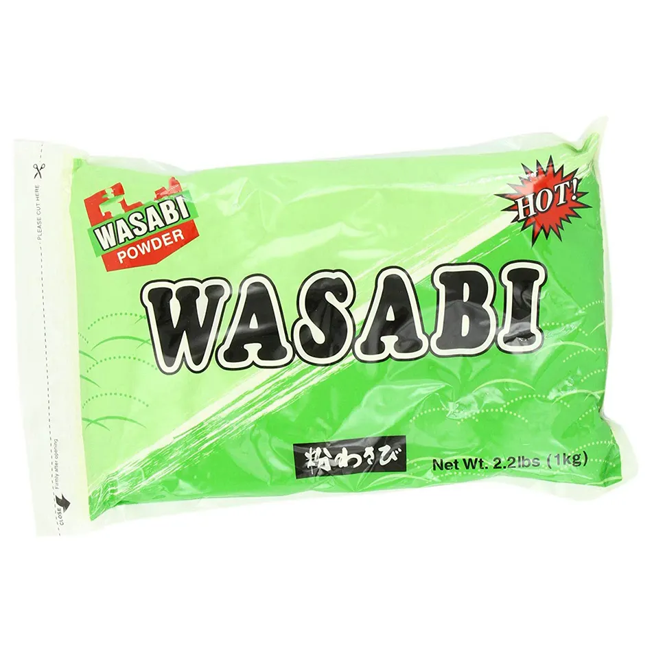 Poudre d'assaisonnement de racine de wasabi de vente chaude poudre de wasabi de moutarde