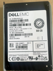 0GW8T1 800GB MZ-ILT800C PM1645a SSD SAS Hard <b>Drives</b> - Product Image 4