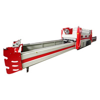Machine de thermoformage sous vide à membrane pour la fabrication de lavabos en feuille de surface solide en acrylique épais Corian et bois CNC