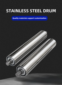 25mm x 300mm 50x500mm anti bakterielle Fließband-Förder rolle aus Edelstahl für die Verwendung <span class=keywords><strong>in</strong></span> Restaurants und Produktions anlagen - Product Image 4