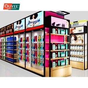 Servicio de Diseño de Tiendas, Estanterías para Minoristas, Exhibidores para Pelucas, Altura Ajustable, Acero Inoxidable Cepillado, Exhibidores para Pelucas - Product Image 1