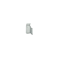 Boîtier mural NSYSD10, corps en acier, gris, IP55, 1000 mm H x 446 mm L x 446 mm P, série PanelSeT Pupitre SD/SDF