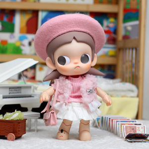 Poupée articulée Zsiga de 20 cm, vêtements Ga Zi Jie, tenue en peluche à la mode pour jouets de collection - Product Image 1