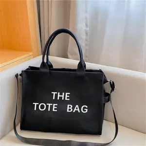 Reusable Wholesale Shoulder Bag Women With Custom Printed Logo Cotton Canvas Tote Bag