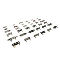 8A-3-3.5 Terminal Board (5.2 fourches + 2.8 fourches) Épais 0.5 Tout Cuivre Plaqué Or Plié 45 ° Noir Personnalisation d'usine