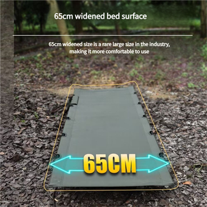 Hiện đại siêu nhẹ ngả cắm trại cot 600D Oxford vải Khung Nhôm xách tay có thể gập lại cho bãi biển du lịch ngoài trời Đi bộ đường dài - Product Image 3