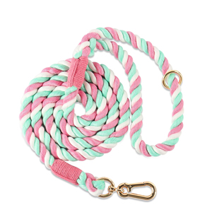Custom OEM Logo Luxury Fashion Alloy & Plastic Retractable Dog <b>Collar</b> Leash Training Harness Set for Dogs - Product Image 1
