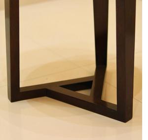 Mesa de comedor de estilo europeo y mesa de centro para muebles de comedor muebles para el hogar Mesa sólida moderna de madera redonda - Product Image 3