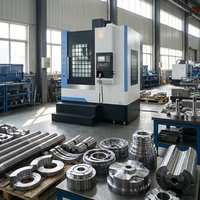 Torno vertical CNC de doble torreta de 600 mm con control GSK para mecanizado de discos de alta resistencia