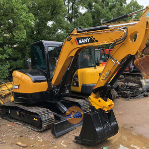 Miniexcavadora Sany SY50U Usada de 5.3 Toneladas con Motor <span class=keywords><strong>Yanmar</strong></span>, Excavadora Pequeña SY <span class=keywords><strong>50</strong></span> U de 5T para Jardinería y Construcción - Product Image 4