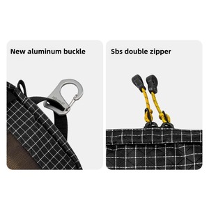 Dyneema Fiber Bag 1.1L Impermeable Ultraligero Multi Bolsillo para Ciclismo Correr Senderismo Camping Deportes al aire libre Accesorios - Product Image 5