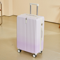 Nouvelle arrivée Aero Travel abs + pc Vintage Style chinois rose bon bagage à main étui de voyage valise bagage sac de voyage