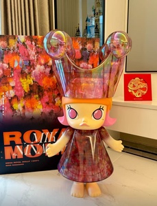 POPMART Molly Mega <span class=keywords><strong>Royal</strong></span> Series Mikka Ninagawa Art PVC Action Figure Fashion Blind Box - Product Image 5