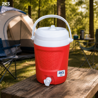 Glacière rigide en plastique isotherme personnalisée pour l'extérieur, étanche, pour aliments et boissons, avec blocs réfrigérants réutilisables, capacité 50L, idéale pour le sport
