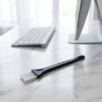 Brosse de nettoyage antistatique pour clavier, 8 couleurs, articles à moins d'un dollar, usage domestique, en PP, longueur 130 mm, poils PBT pour cuisine