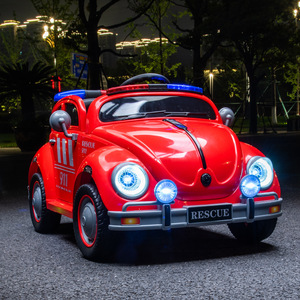 Voiture électrique tout-terrain rétro pour enfants à quatre roues, <span class=keywords><strong>prix</strong></span> usine, 2-7 ans, batterie 12V, moteur 380, plastique durable - Product Image 6