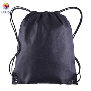 Mochila de Organza Ecológica Mediana con Estampado de Dibujos Animados por Transferencia Térmica, Personalizada para Promociones, con Asa de Cuerda de Poliéster 210D No Tejido - Product Image 1