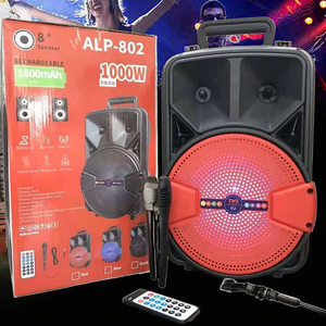 Enceinte de fête sur chariot au prix d'usine avec batterie 1800 mAh, conception OEM avec microphone - Product Image 5