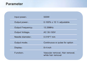 Appareil 5 en 1 pour l'épilation par électrolyse, épilation par aiguille, dépilation via électrothermolysie - Product Image 2