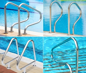 Échelle de <span class=keywords><strong>piscine</strong></span> en acier inoxydable 304 série SF/SL/MU, résistante à la corrosion, antidérapante, facile à installer, <span class=keywords><strong>pour</strong></span> piscines <span class=keywords><strong>hors</strong></span> <span class=keywords><strong>sol</strong></span> - Product Image 2