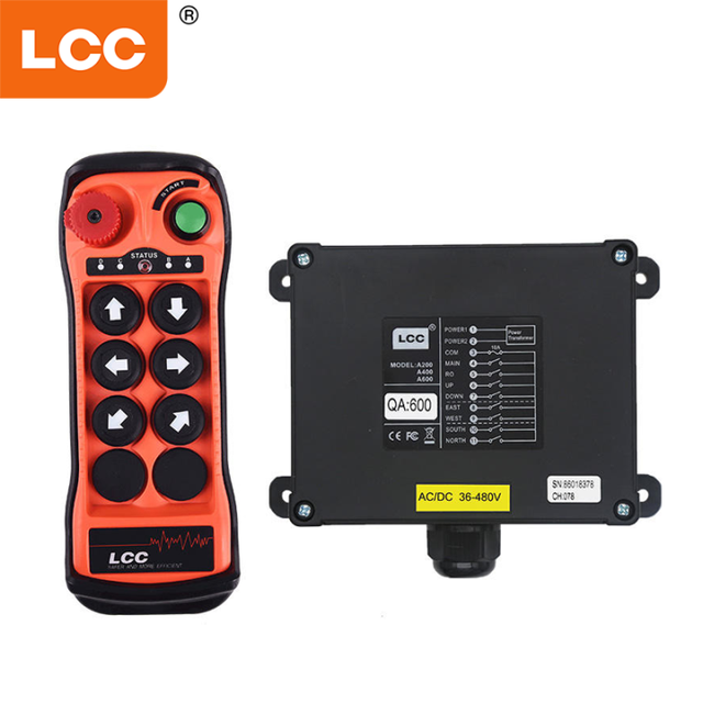 LCC QA600 Wireless Industrial Remote Control for Crane