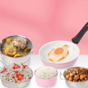 Mini Jouets de <span class=keywords><strong>Cuisine</strong></span> pour Filles, Kit de Jeu de Rôle de Cuisinière Réaliste, Ensemble de Jouets pour la Maison et la Famille, Cadeau d'Anniversaire, Accessoires de <span class=keywords><strong>Cuisine</strong></span> pour Filles - Product Image 3