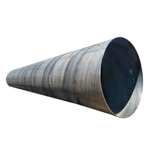 250mm Black ASTM 106 Carbon Steel Seamless API 5L/DIN/ASME/15CrMo Galvanized EMT Per Meter Pricing Pipeline SNi TISi Certified