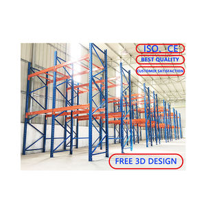 Estantería de Acero de Alta Capacidad de Carga para Almacenamiento en Almacenes, Sistema de Estanterías Ajustable de Alta Resistencia - Product Image 5