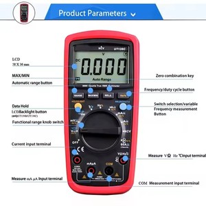 UNI-T UT139A มัลติมิเตอร์ดิจิตอลแบบ True RMS ปรับช่วงอัตโนมัติและปรับช่วงเองได้ สำหรับวัดค่า AC-DC - Product Image 5