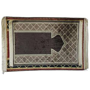 Tapis péruvien en polyester imprimé, moquette de salon, en velours, diamant or - Product Image 6